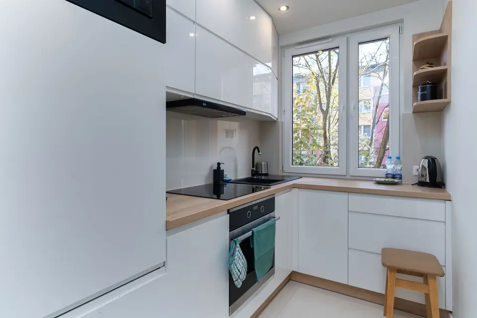 Cocina moderna y ordenada